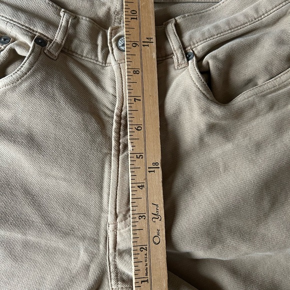Faherty Men's Stretch Terry 5-Pocket Pant Slim Straight-Desert Khaki Sz 30 - Picture 16 of 16